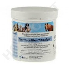 Vermiculite "Staufen" Powder mineral supplement for livestock and domestic animals.